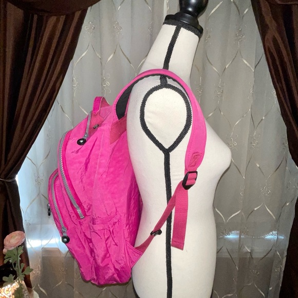 Pink Kipling Backpack - Picture 5 of 7